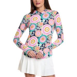 Ibkul Womens  Leona Long Sleeve Hoodie